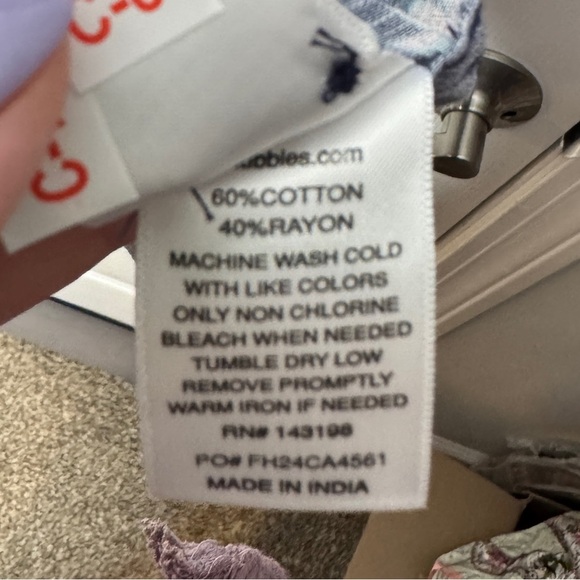 CHUBBIES Men’s Friday Neon Palm Trees Navy Blue Button Down Size XXL Vacation - Picture 4 of 6